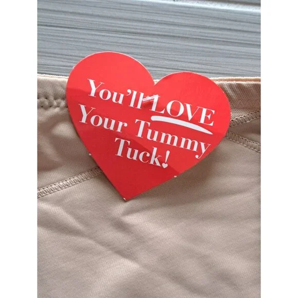 NEW Cupid Tummy Tuck Shaping Boyshort Beige S  Extra Firm Control Women's Shape - Picture 5 of 10